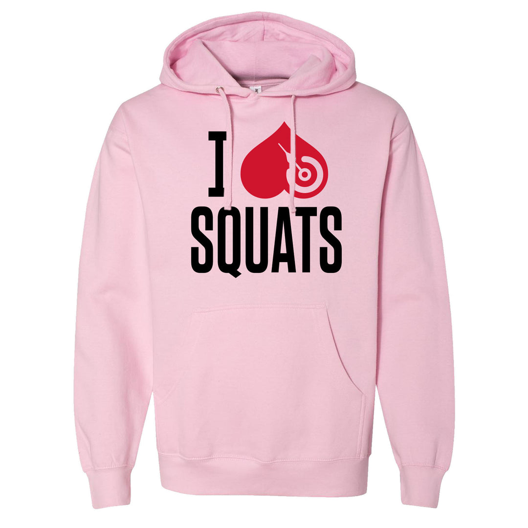 I Love Squats Men's Hoodie